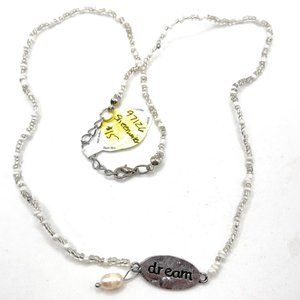 Sheerwater Pearl Necklace or Wrap Bracelet (B39) 97126